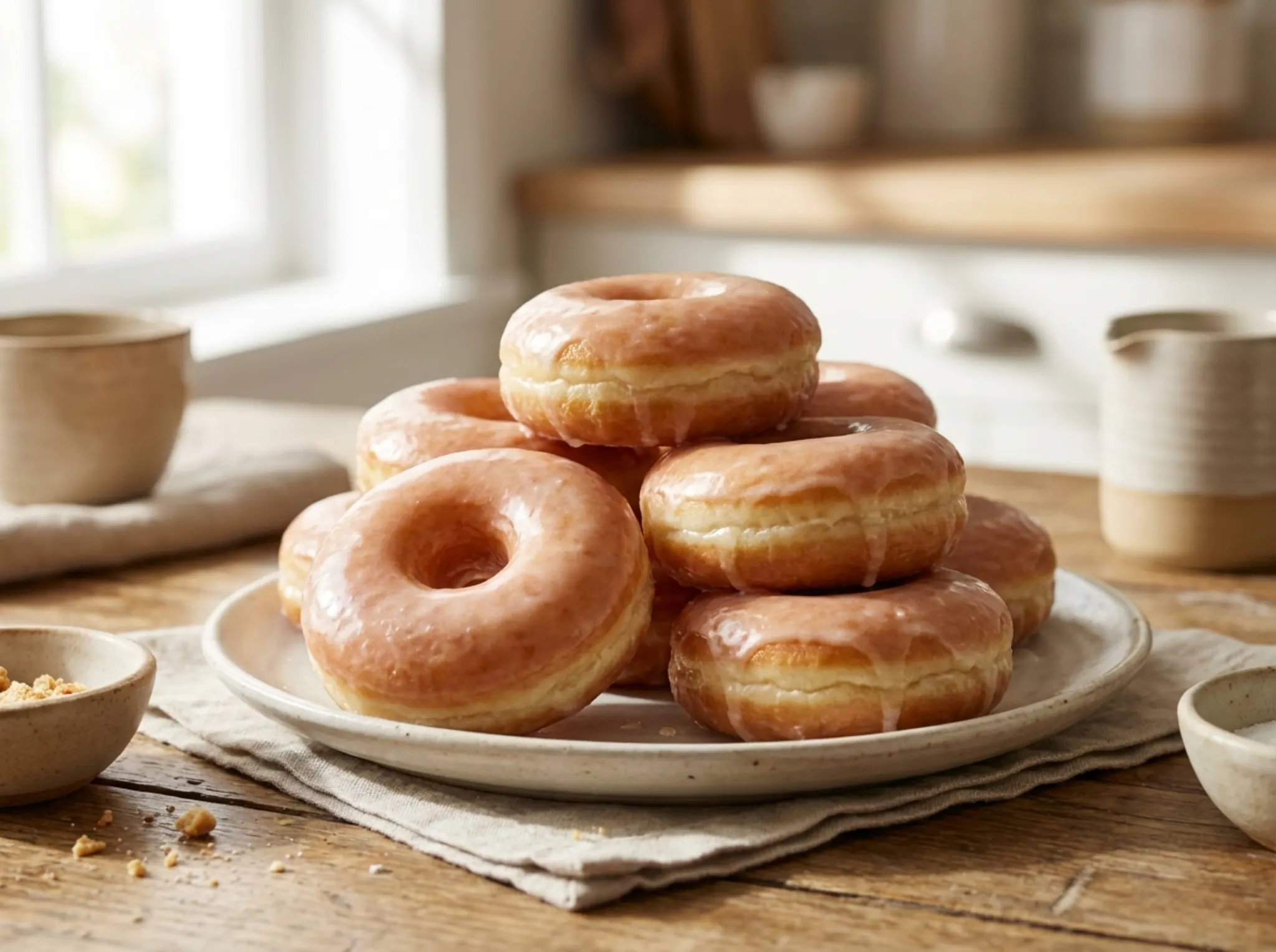 Homemade Krispy Kreme Donuts