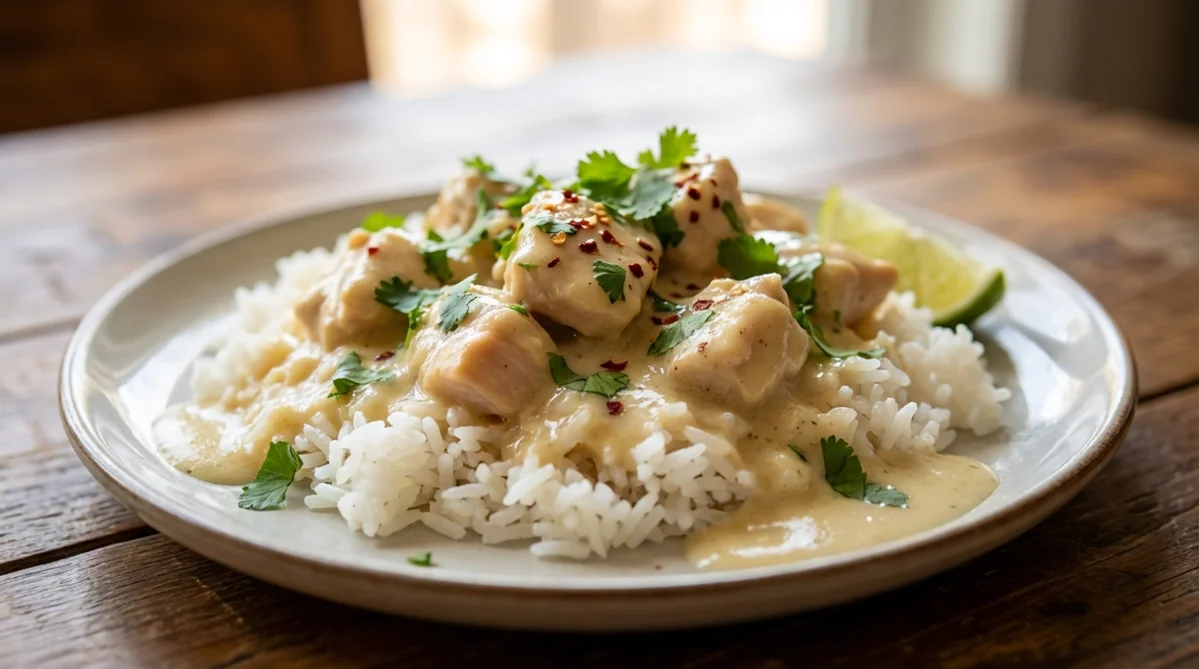 Coconut lime chicken