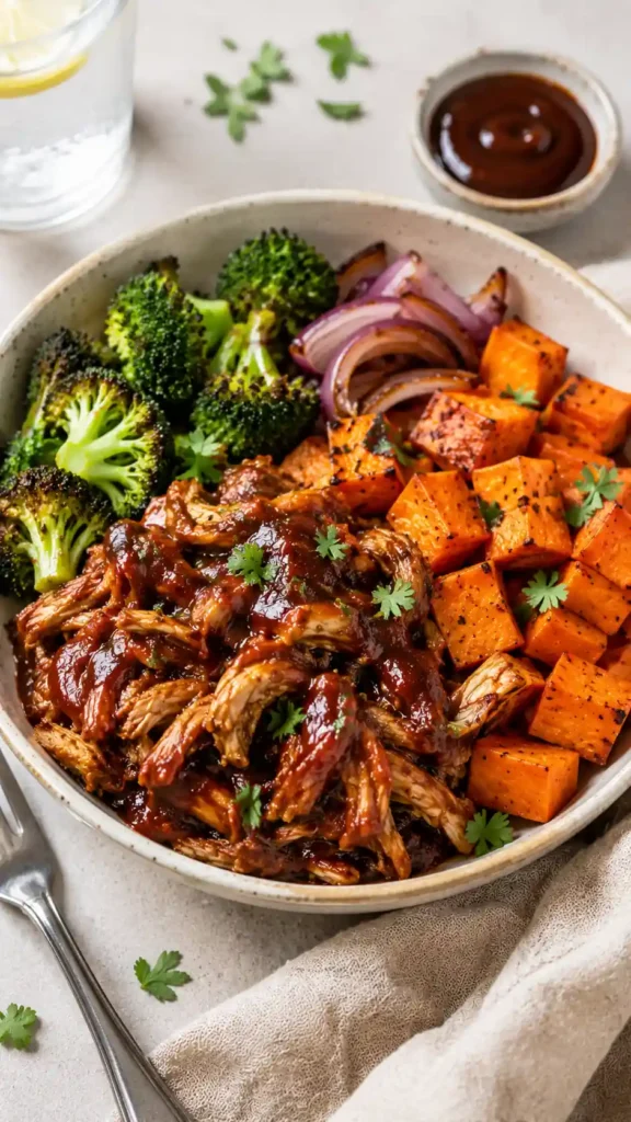 bbq-chicken-roasted-sweet-potato-bowls