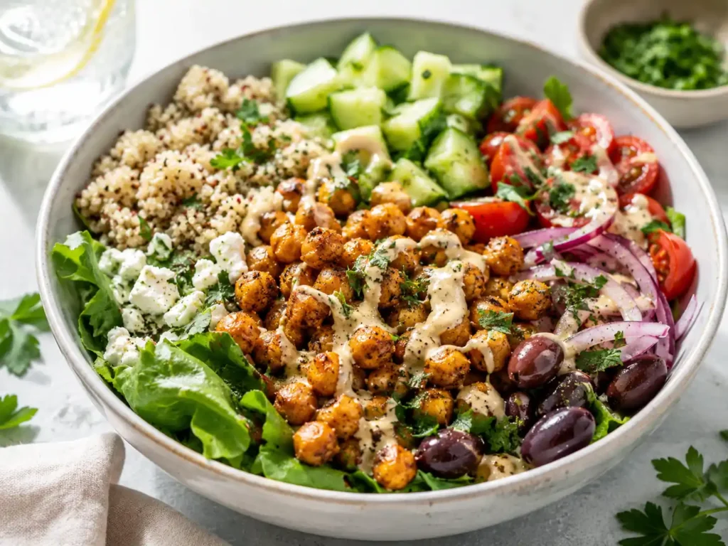 mediterranean-chickpea-bowl