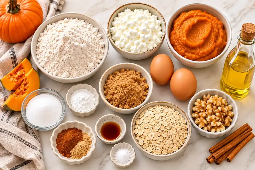 how to make pumpkin muffins with cottage cheese